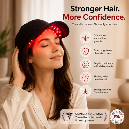 Red Light Therapy cap + Hair Regrowth Kit™