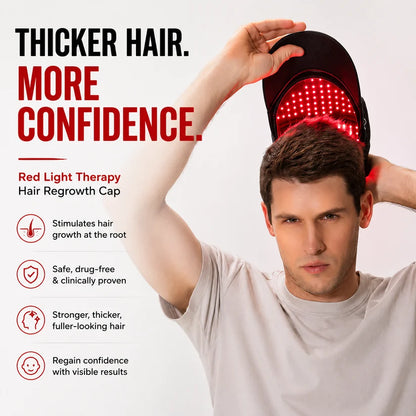 Red Light Therapy cap + Hair Regrowth Kit™