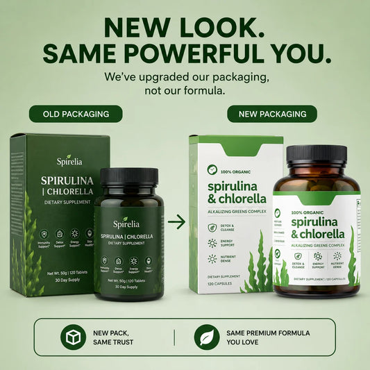 Spirulina Chlorella™ | Plant-Based Detox & Glucose Balance