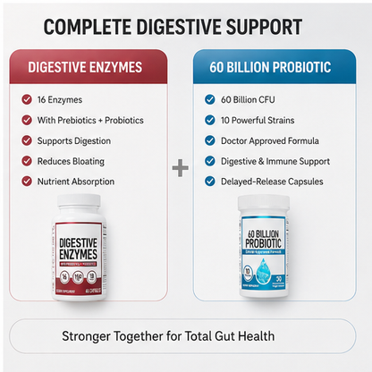 GutEase+ — Digestive Enzymes